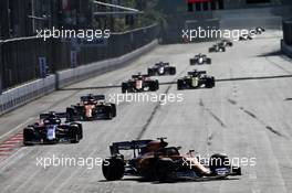 Lando Norris (GBR) McLaren MCL34. 28.04.2019. Formula 1 World Championship, Rd 4, Azerbaijan Grand Prix, Baku Street Circuit, Azerbaijan, Race Day.