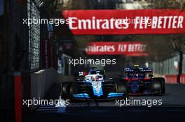 George Russell (GBR) Williams Racing FW42. 28.04.2019. Formula 1 World Championship, Rd 4, Azerbaijan Grand Prix, Baku Street Circuit, Azerbaijan, Race Day.