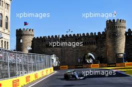 Valtteri Bottas (FIN) Mercedes AMG F1 W10. 28.04.2019. Formula 1 World Championship, Rd 4, Azerbaijan Grand Prix, Baku Street Circuit, Azerbaijan, Race Day.