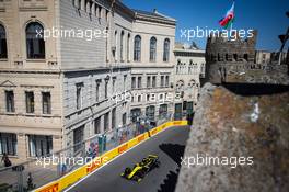 Nico Hulkenberg (GER) Renault F1 Team RS19. 27.04.2019. Formula 1 World Championship, Rd 4, Azerbaijan Grand Prix, Baku Street Circuit, Azerbaijan, Qualifying Day.
