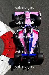 Sergio Perez (MEX) Racing Point F1 Team RP19. 27.04.2019. Formula 1 World Championship, Rd 4, Azerbaijan Grand Prix, Baku Street Circuit, Azerbaijan, Qualifying Day.