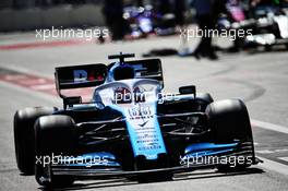 George Russell (GBR) Williams Racing FW42 in the pits. 27.04.2019. Formula 1 World Championship, Rd 4, Azerbaijan Grand Prix, Baku Street Circuit, Azerbaijan, Qualifying Day.
