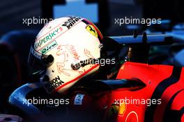 Sebastian Vettel (GER) Ferrari SF90 in qualifying parc ferme. 27.04.2019. Formula 1 World Championship, Rd 4, Azerbaijan Grand Prix, Baku Street Circuit, Azerbaijan, Qualifying Day.