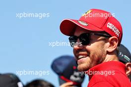 Sebastian Vettel (GER) Ferrari. 28.04.2019. Formula 1 World Championship, Rd 4, Azerbaijan Grand Prix, Baku Street Circuit, Azerbaijan, Race Day.