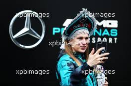 A Lewis Hamilton (GBR) Mercedes AMG F1 fan. 25.04.2019. Formula 1 World Championship, Rd 4, Azerbaijan Grand Prix, Baku Street Circuit, Azerbaijan, Preparation Day.
