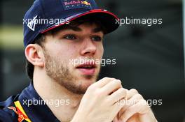 Pierre Gasly (FRA) Red Bull Racing. 25.04.2019. Formula 1 World Championship, Rd 4, Azerbaijan Grand Prix, Baku Street Circuit, Azerbaijan, Preparation Day.