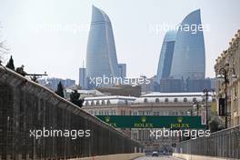 Track Atmosphere  25.04.2019. Formula 1 World Championship, Rd 4, Azerbaijan Grand Prix, Baku Street Circuit, Azerbaijan, Preparation Day.