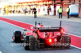 Sebastian Vettel (GER) Ferrari SF90 leaves the pits. 18.02.2019. Formula One Testing, Day One, Barcelona, Spain. Monday.