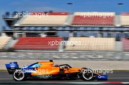 Carlos Sainz Jr (ESP) McLaren MCL34. 18.02.2019. Formula One Testing, Day One, Barcelona, Spain. Monday.