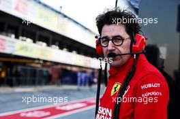 Mattia Binotto (ITA) Ferrari Team Principal. 18.02.2019. Formula One Testing, Day One, Barcelona, Spain. Monday.