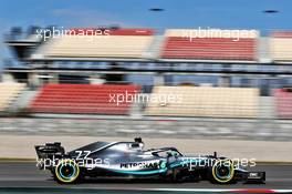 Valtteri Bottas (FIN) Mercedes AMG F1 W10. 18.02.2019. Formula One Testing, Day One, Barcelona, Spain. Monday.