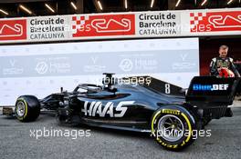 The Haas VF-19. 18.02.2019. Formula One Testing, Day One, Barcelona, Spain. Monday.