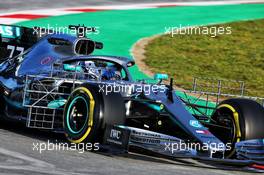 Valtteri Bottas (FIN) Mercedes AMG F1 W10. 18.02.2019. Formula One Testing, Day One, Barcelona, Spain. Monday.