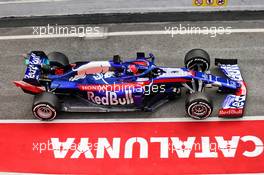 Daniil Kvyat (RUS) Scuderia Toro Rosso STR14. 18.02.2019. Formula One Testing, Day One, Barcelona, Spain. Monday.