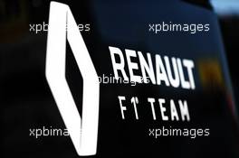 Renault Sport F1 Team logo. 18.02.2019. Formula One Testing, Day One, Barcelona, Spain. Monday.