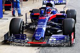 Daniil Kvyat (RUS) Scuderia Toro Rosso STR14 - front wing. 18.02.2019. Formula One Testing, Day One, Barcelona, Spain. Monday.