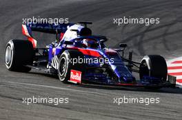 Daniil Kvyat (RUS) Scuderia Toro Rosso STR14. 18.02.2019. Formula One Testing, Day One, Barcelona, Spain. Monday.