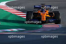 Carlos Sainz Jr (ESP), McLaren F1 Team  18.02.2019. Formula One Testing, Day One, Barcelona, Spain. Monday.