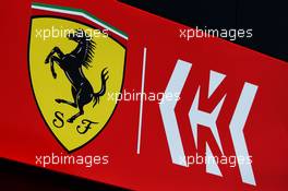 Ferrari logo. 18.02.2019. Formula One Testing, Day One, Barcelona, Spain. Monday.