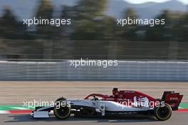 Kimi Raikkonen (FIN), Alfa Romeo Racing  18.02.2019. Formula One Testing, Day One, Barcelona, Spain. Monday.