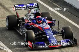 Daniil Kvyat (RUS) Scuderia Toro Rosso STR14. 18.02.2019. Formula One Testing, Day One, Barcelona, Spain. Monday.