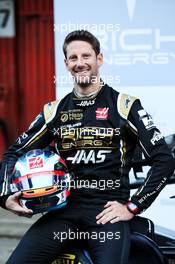 Romain Grosjean (FRA) Haas F1 Team. 18.02.2019. Formula One Testing, Day One, Barcelona, Spain. Monday.