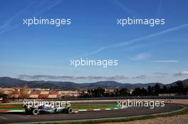 Lewis Hamilton (GBR) Mercedes AMG F1 W10. 18.02.2019. Formula One Testing, Day One, Barcelona, Spain. Monday.