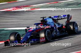 Daniil Kvyat (RUS) Scuderia Toro Rosso STR14. 18.02.2019. Formula One Testing, Day One, Barcelona, Spain. Monday.