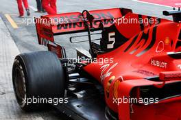 Sebastian Vettel (GER) Ferrari SF90 - rear wing. 18.02.2019. Formula One Testing, Day One, Barcelona, Spain. Monday.