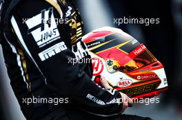 The helmet of Kevin Magnussen (DEN) Haas F1 Team. 18.02.2019. Formula One Testing, Day One, Barcelona, Spain. Monday.