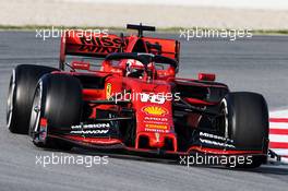 Charles Leclerc (MON) Ferrari SF90. 21.02.2019. Formula One Testing, Day Four, Barcelona, Spain. Thursday.