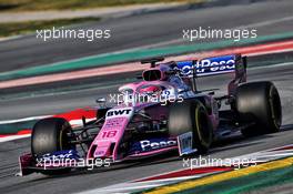 Lance Stroll (CDN) Racing Point F1 Team RP19. 21.02.2019. Formula One Testing, Day Four, Barcelona, Spain. Thursday.