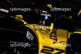 Nico Hulkenberg (GER) Renault Sport F1 Team RS19. 21.02.2019. Formula One Testing, Day Four, Barcelona, Spain. Thursday.