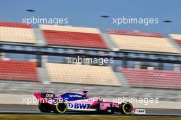 Lance Stroll (CDN) Racing Point F1 Team RP19. 21.02.2019. Formula One Testing, Day Four, Barcelona, Spain. Thursday.