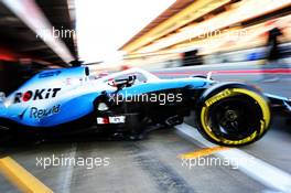 George Russell (GBR) Williams Racing FW42 leaves the pits. 21.02.2019. Formula One Testing, Day Four, Barcelona, Spain. Thursday.