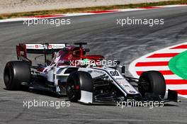 Antonio Giovinazzi (ITA) Alfa Romeo Racing C38. 21.02.2019. Formula One Testing, Day Four, Barcelona, Spain. Thursday.