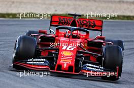 Charles Leclerc (MON) Ferrari SF90. 19.02.2019. Formula One Testing, Day Two, Barcelona, Spain. Tuesday.