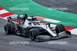 Lewis Hamilton (GBR) Mercedes AMG F1 W10. 19.02.2019. Formula One Testing, Day Two, Barcelona, Spain. Tuesday.
