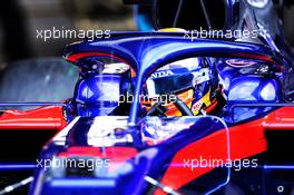 Alexander Albon (THA) Scuderia Toro Rosso STR14. 19.02.2019. Formula One Testing, Day Two, Barcelona, Spain. Tuesday.
