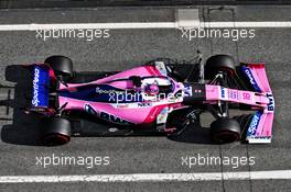 Lance Stroll (CDN) Racing Point F1 Team RP19. 19.02.2019. Formula One Testing, Day Two, Barcelona, Spain. Tuesday.