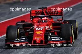 Charles Leclerc (MON) Ferrari SF90. 19.02.2019. Formula One Testing, Day Two, Barcelona, Spain. Tuesday.