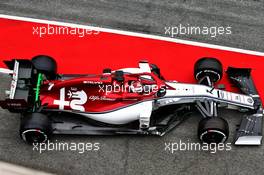 Kimi Raikkonen (FIN) Alfa Romeo Racing C38. 20.02.2019. Formula One Testing, Day Three, Barcelona, Spain. Wednesday.