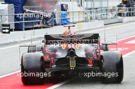 Max Verstappen (NLD) Red Bull Racing RB14 - sensor equipment. 20.02.2019. Formula One Testing, Day Three, Barcelona, Spain. Wednesday.