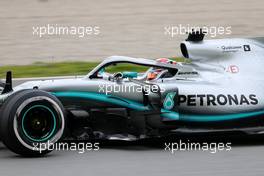 Lewis Hamilton (GBR), Mercedes AMG F1   20.02.2019. Formula One Testing, Day Three, Barcelona, Spain. Wednesday.
