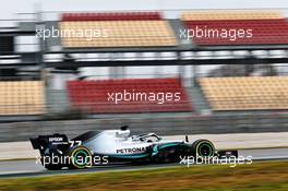 Valtteri Bottas (FIN) Mercedes AMG F1 W10. 20.02.2019. Formula One Testing, Day Three, Barcelona, Spain. Wednesday.