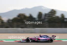 Sergio Perez (MEX), Racing Point  20.02.2019. Formula One Testing, Day Three, Barcelona, Spain. Wednesday.
