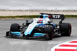 George Russell (GBR) Williams Racing FW42. 20.02.2019. Formula One Testing, Day Three, Barcelona, Spain. Wednesday.