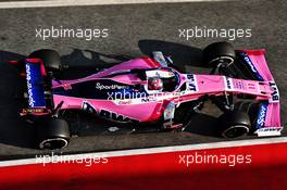 Sergio Perez (MEX) Racing Point F1 Team RP19. 20.02.2019. Formula One Testing, Day Three, Barcelona, Spain. Wednesday.