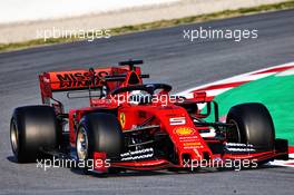 Sebastian Vettel (GER) Ferrari SF90. 01.03.2019. Formula One Testing, Day Four, Barcelona, Spain. Friday.