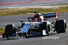 Kimi Raikkonen (FIN) Alfa Romeo Racing C38. 01.03.2019. Formula One Testing, Day Four, Barcelona, Spain. Friday.
